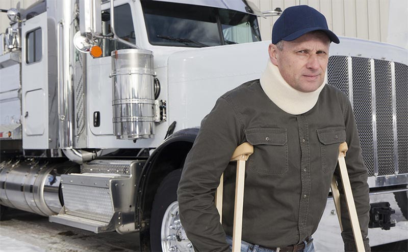 trucker injuries sustained in accidents